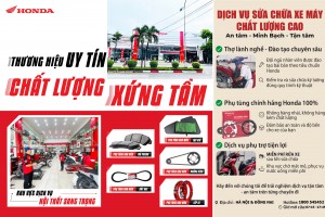 THƯƠNG HIỆU UY TÍN – CHẤT LƯỢNG XỨNG TẦM - DỊCH VỤ SỬA CHỮA CAO CẤP
